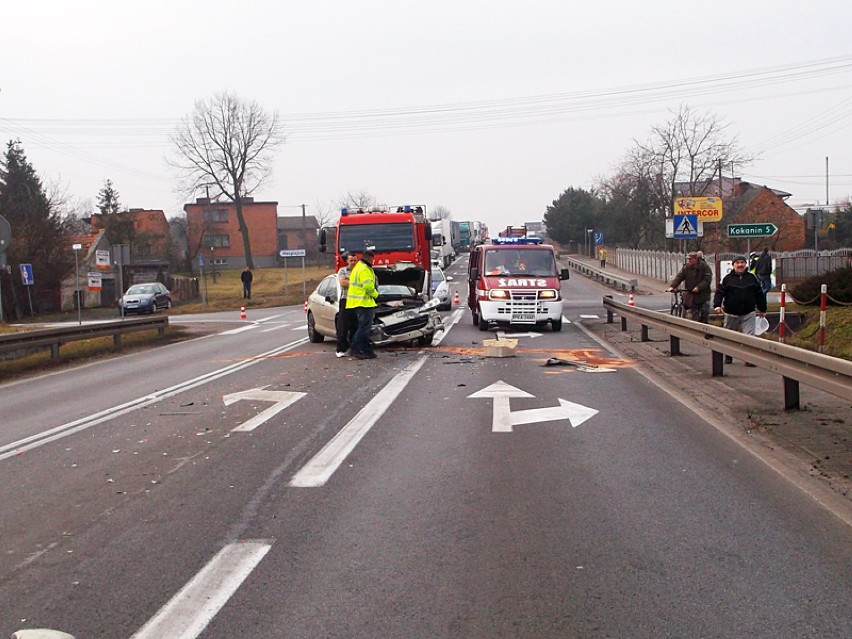 Wypadek w Skarszewie pod Kaliszem