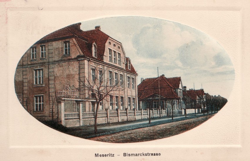 Bismarckstrasse była reprezentacyjną ulicą Międzyrzecza,...
