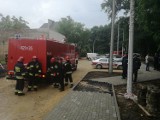Gazociąg przy ul. Karpackiej w Kędzierzynie-Koźlu został uszkodzony