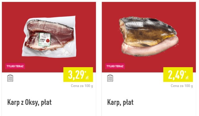 Karp jest w ofercie sprzedaży największych sieci handlowych już od pierwszego tygodnia grudnia. Sprawdziliśmy dla Was ceny tej ryby w sklepach sieci: Biedronka, Lidl, Tesco, Carrefour, Kaufland, Aldi . Zobacz ceny ----->