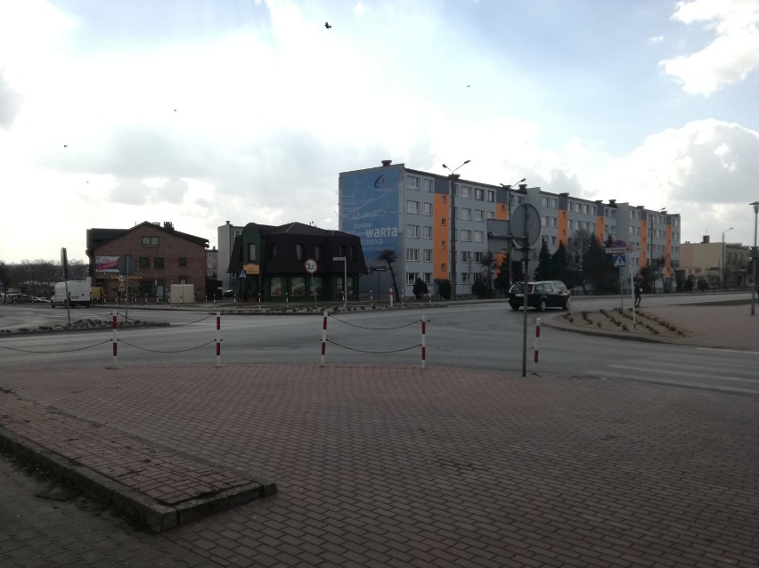 Skrzyżowanie ulic Usługowej, Piłsudskiego i Ogrodowej nie należy do bezpiecznych