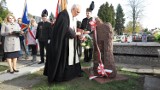 Czeladź: tablica pamiątkowa Piotra Pawła Dehnela na cmentarzu przy Nowopogońskiej ZDJĘCIA 
