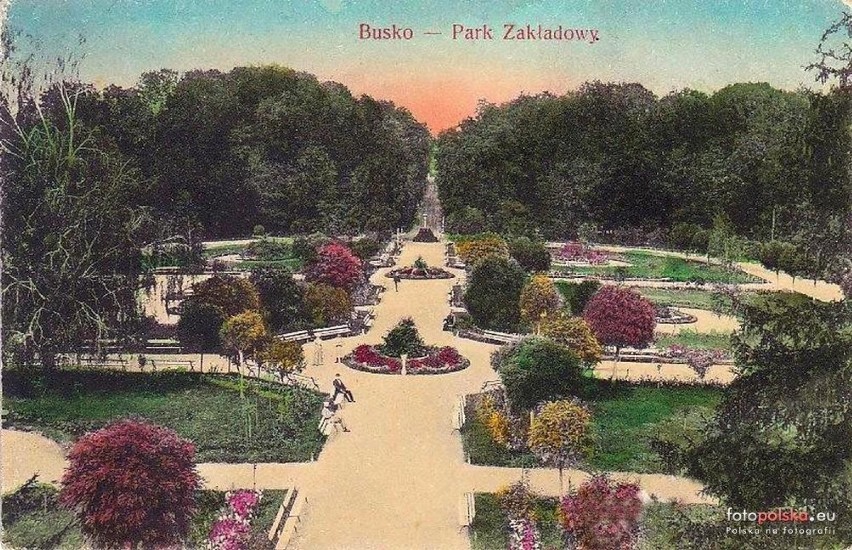 Park Zdrojowy w Busku - Zdroju od lat zachwycające miejsce...