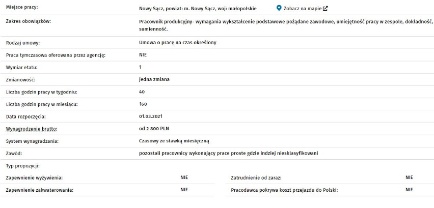 PRACOWNIK PRODUKCYJNY 
Numer: S t P r / 2 1 / 0 0 9...