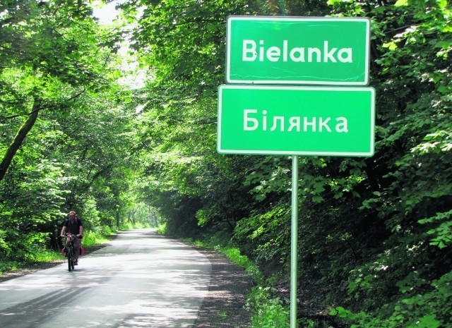 Tylko Bielanka ma podwójną nazwę. Wktórce to się zmieni i kolejnych osiem dostanie łemkowski odpowiednik