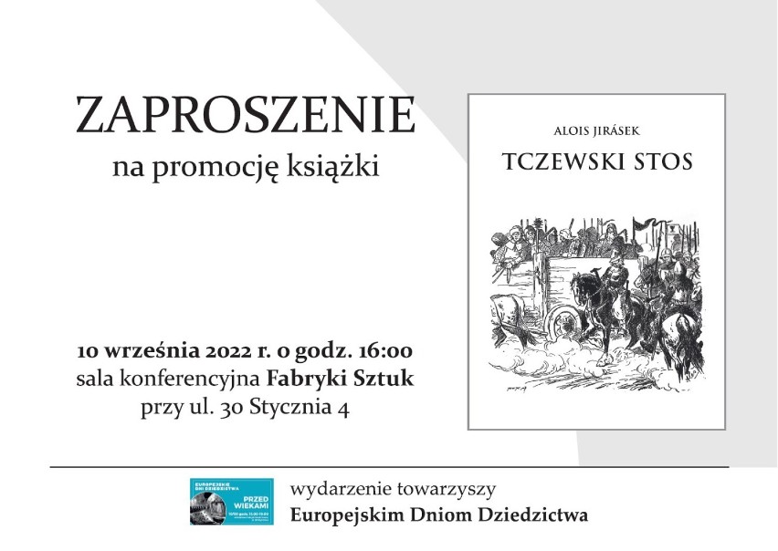 Promocja czeskiej książki o Tczewie już 10 września!