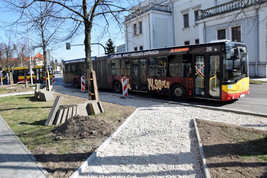 Zmiany w centrum Kielc. Powstaną nowe przystanki (ZDJĘCIA) 