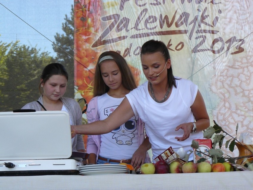 Pokaz kulinarny Anny Starmach podczas Festiwalu Zalewajki...