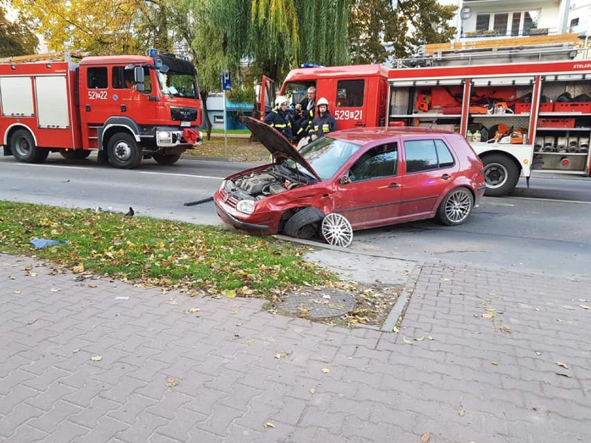 W niedzielę w Rogoźnie doszło do niebezpiecznego wypadku [ZDJĘCIA]