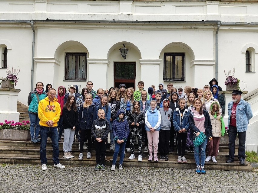 Wycieczka do Uniejowa w ramach projektu Wieluńskiego Towarzystwa Naukowego FOTO