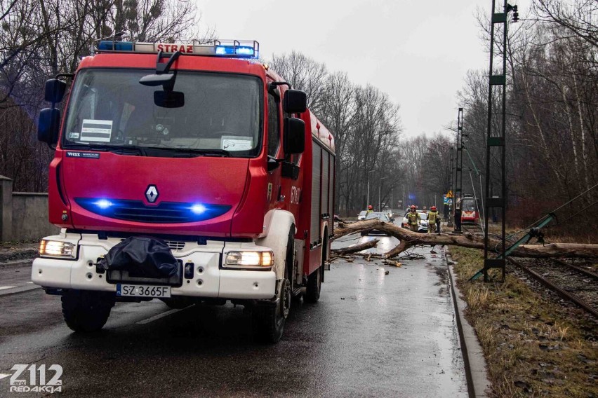 Wypadek na ulicy Makoszowskiej w Zabrzu....