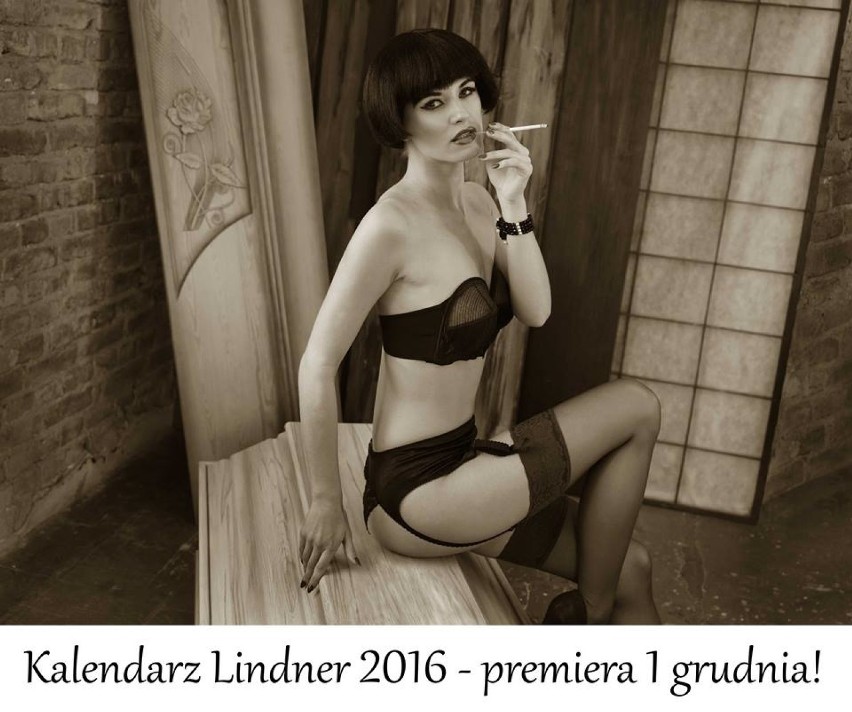 Kalendarz Lindner 2016 [ ZDJĘCIA +18]. Nagie modelki i trumny - tym razem w stylu RETRO