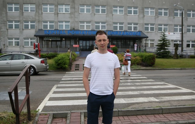 Tomasz Zając z trudem sam dojechał samochodem do szpitala w Chrzanowie. Tam pomocy nie otrzymał, odesłano go do Krakowa