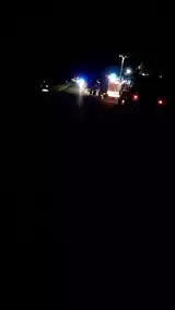 Korycin. Pijany rekordzista Podlasia jechał traktorem z nieoświetloną przyczepą. Uderzyło w nią BMW (zdjęcie)