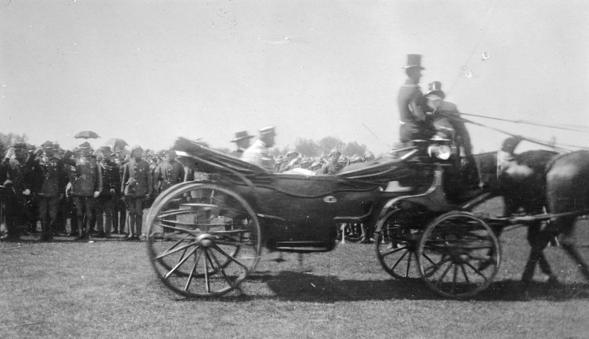 Uroczystości na łęgu tynieckim 15 maja 1921 roku