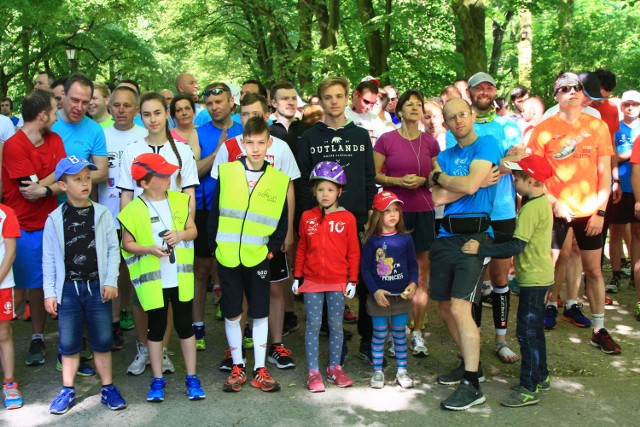 Parkrun Łódź w parku Poniatowskiego - 3 czerwca