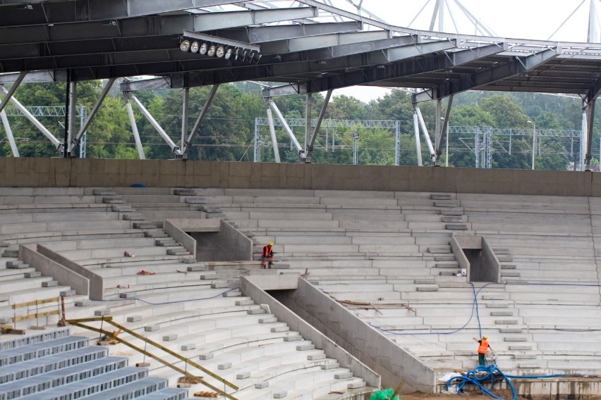 Photoday na stadionie Widzewa. Nowy stadion w Łodzi już wkrótce będzie gotowy [ZDJĘCIA]