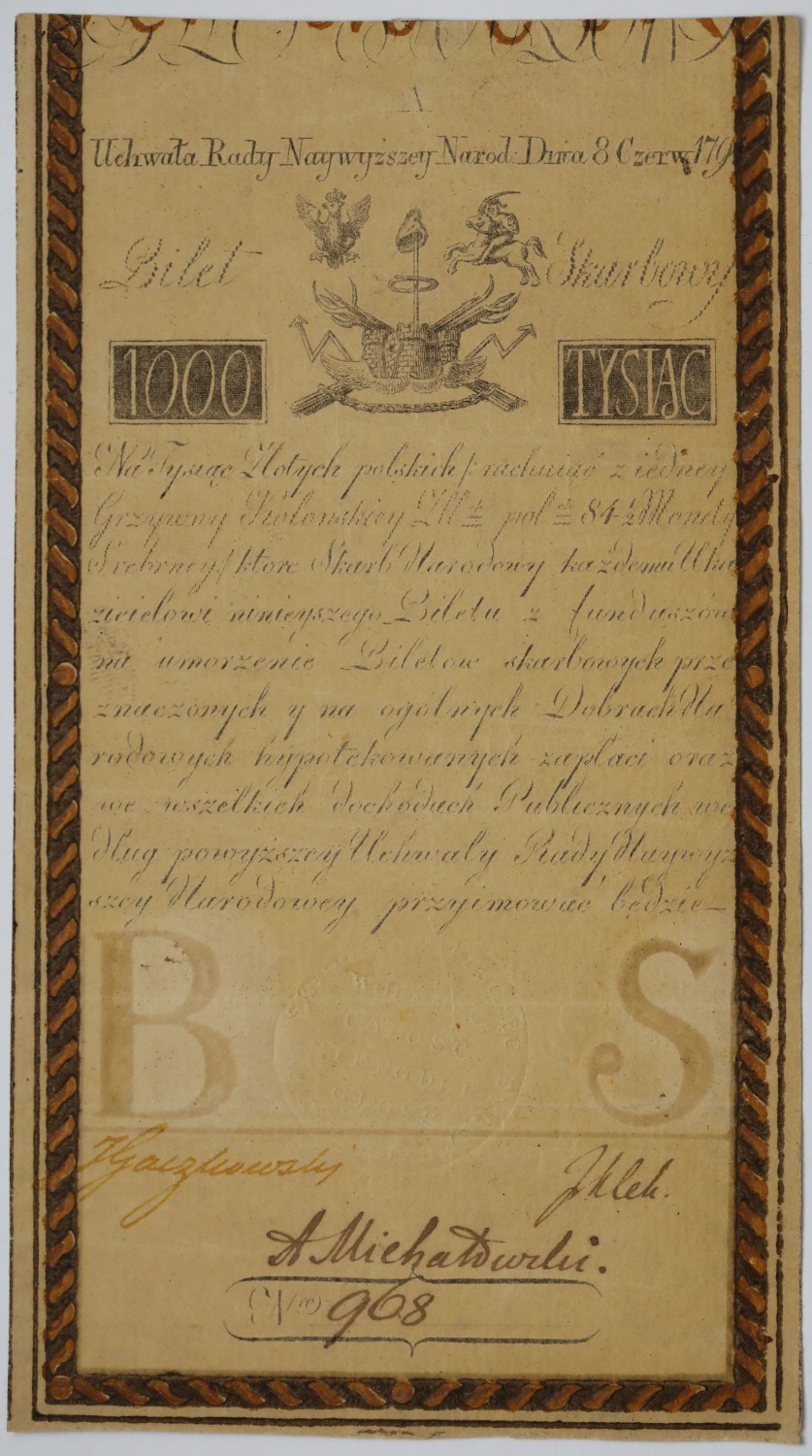 Wyjątkowy polski banknot trafił do Muzeum Papiernictwa w Dusznikach-Zdroju