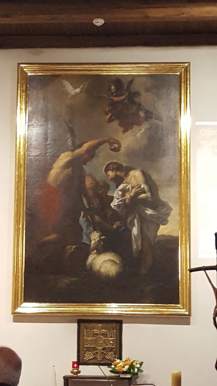 Dzieło sztuki z XVIII wieku w kościele w Żabowie. To obraz Petra Jana Brandla [ZDJĘCIA]