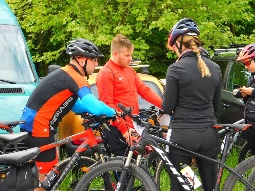 Wyścigi rowerowe MTB na Górze Chełmskiej [ZDJĘCIA]