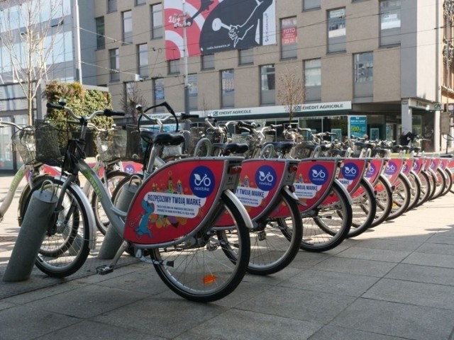 Katowicki system rowerów miejskich „City by bike” w sobotę 1 kwietnia wróci po przerwie sezonowej.