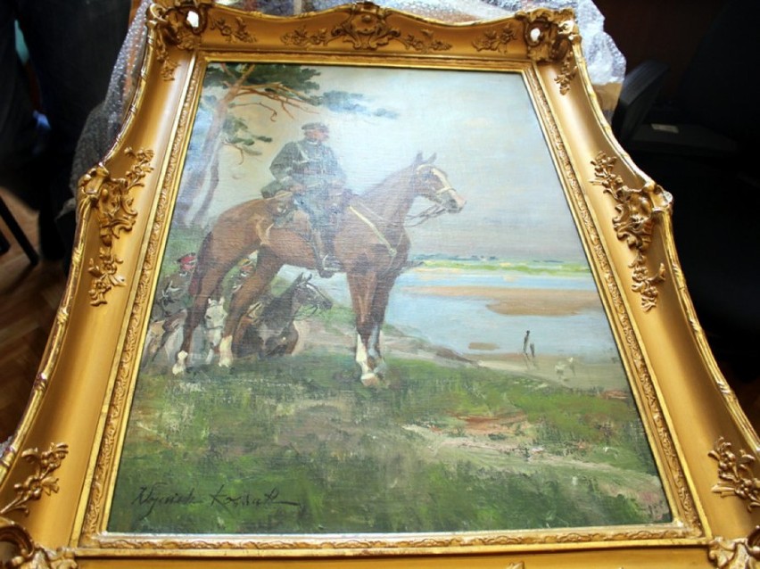 Warszawscy policjanci odzyskali znany obraz skradziony 20...