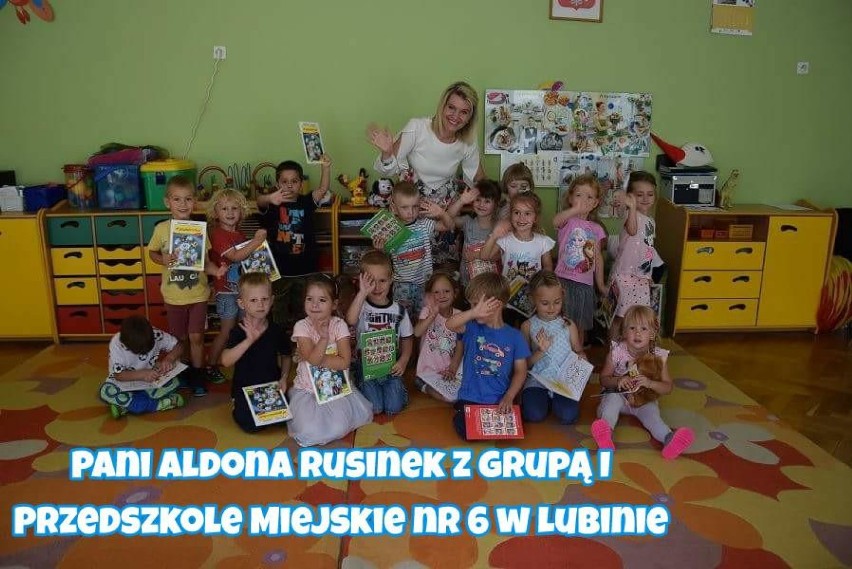Grupa I z Przedszkola Miejskiego nr 6 w Lubinie zajęła II...