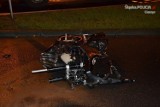 Wypadek motocyklisty w Skoczowie: ranny 41-latek