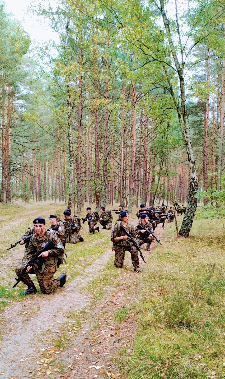 Obóz szkoleniowy uczniów z Certyfikowanych Wojskowych z białoborskiej mundurówki
