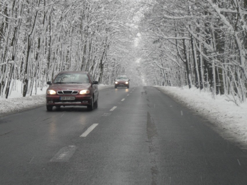 Atak zimy w Rybniku: Drogi w centrum są czarne, gorzej z trasami w dzielnicach