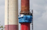 Remontują komin EC-3 w Łodzi