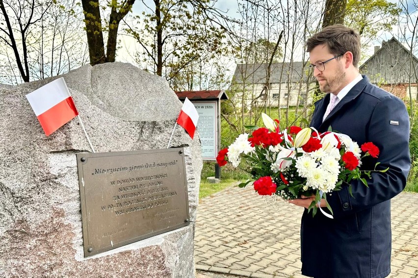 Minister Andrzej Śliwka odwiedził Groszki w gminie Rybno