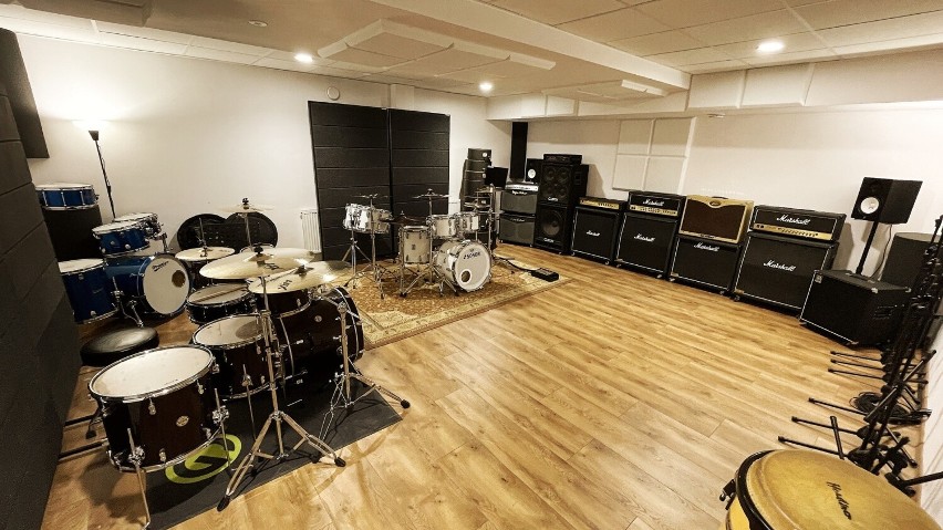 W pełni wyposażone studio nagrań w Końskich jest już gotowe!