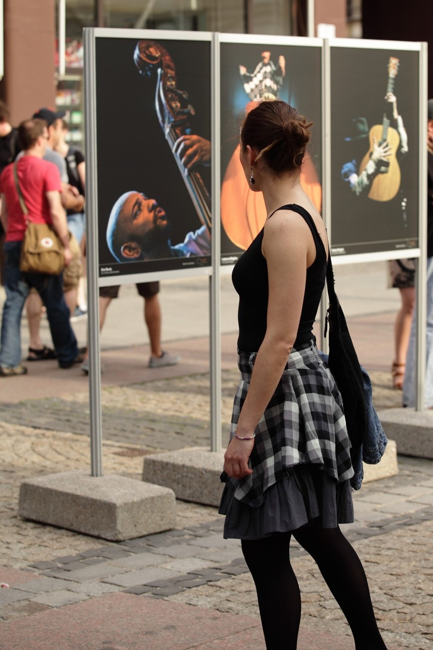 plenerowa wystawa fotografii koncertowej