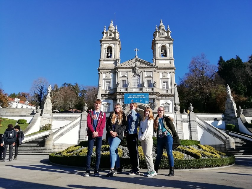 Uczniowie Społecznego Liceum Ogólnokształcącego odwiedzili Portugalię w ramach projektu Erasmus [ZDJĘCIA]