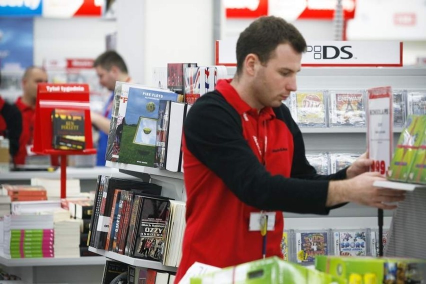 Wałbrzych: Przed otwarciem Media Markt (zdjęcia)