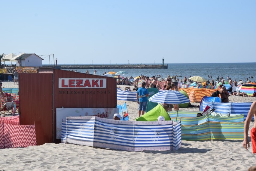 Plaża w Łebie