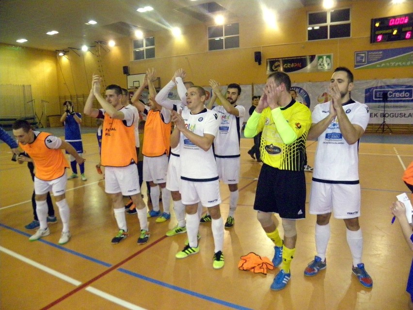 Sensacja w Pile – Credo Futsal lepsze od lidera z Warszawy! Zobacz jak cieszyli się nasi zawodnicy