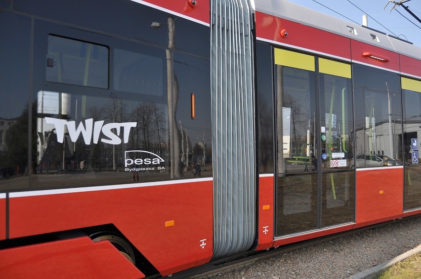 Nowy tramwaj twist dotarł do częstochowskiego MPK