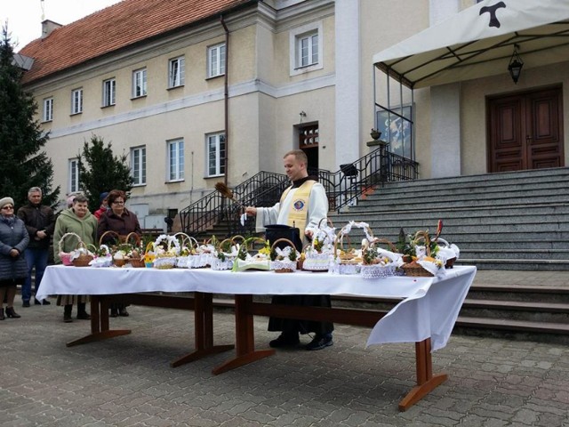 Święconka u franciszkanów