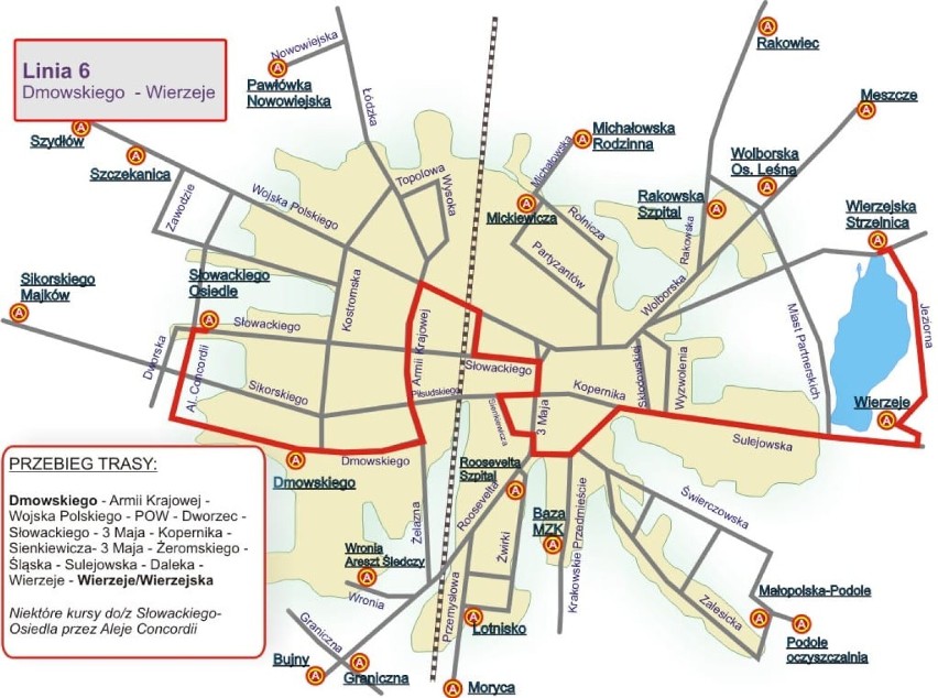 Zmiany w rozkładach jazdy autobusów MZK w Piotrkowie. Będzie też sezonowa linia autobusowa. Rozkład, mapa