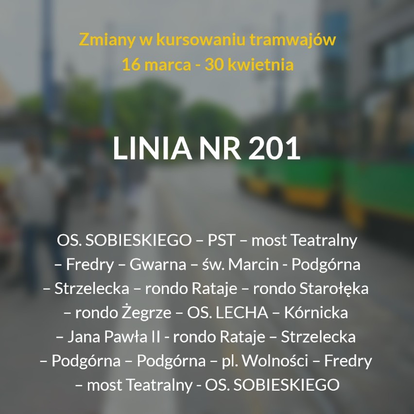 Zobacz, jakie zmiany czekają wkrótce pasażerów MPK Poznań. W...