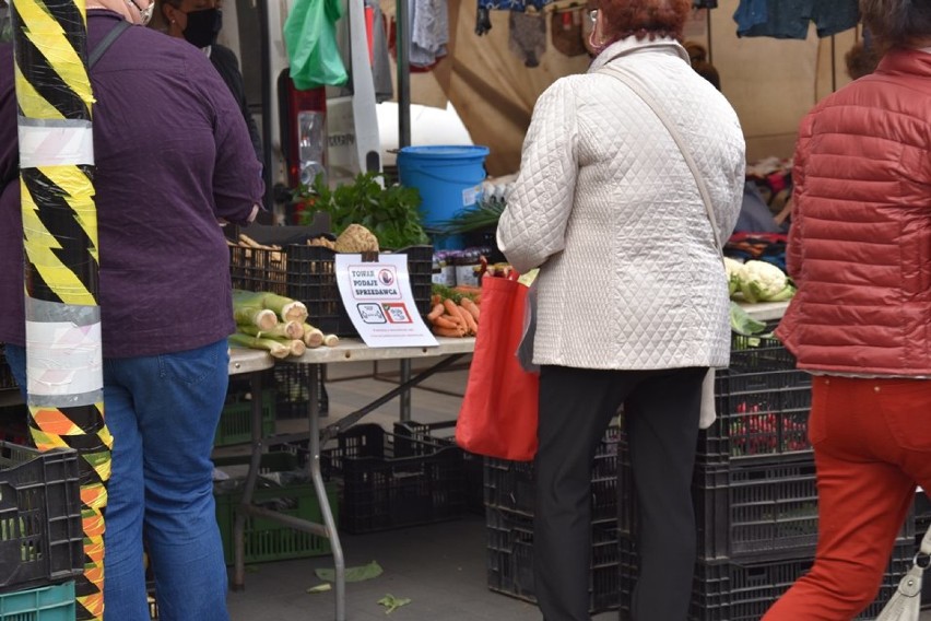 Na targowiskach obowiązują nowe obostrzenia