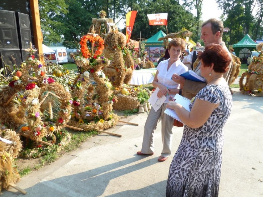 Powiatowe Dożynki w Dzierżążnie Wielkim. Rolnicy podziękowali za dobre plony