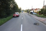 Wypadek Skrzyszów. Niebezpieczne potrącenie rowerzysty pod Tarnowem. 12-latek trafił do szpitala