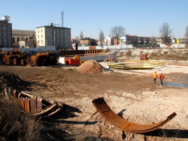 Postęp prac na stacji metra Powiśle [ZDJĘCIA]