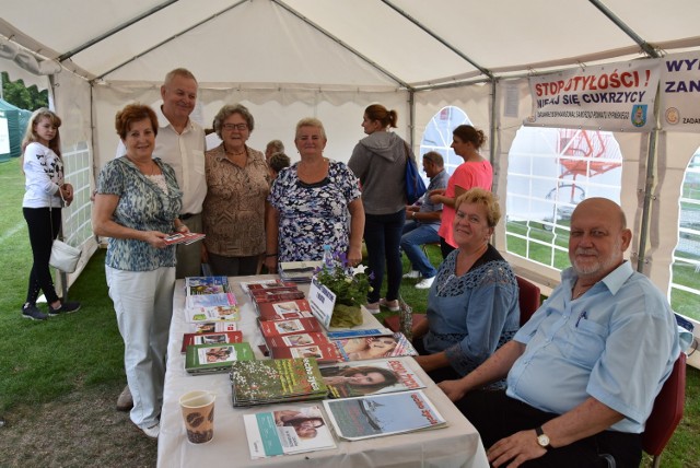 Targi Agra Rypin 2018 - Stowarzyszenie Diabetyków prowadziło akcje "Zdążyć przed cukrzycą"