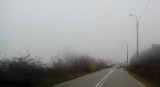 Mgła w powiecie puckim, kwiecień 2017. Tak słabej widoczności dawno nie było | WIDEO