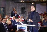 Kraków. Mateusz Morawiecki podsumował kampanię PiS i poparł Łukasza Kmitę w walce o fotel prezydenta Krakowa