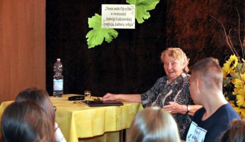 Jadwiga Galczewska - autorka wierszy i mieszkanka Żegocina